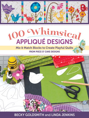 cover image of 100 Whimsical Applique Designs